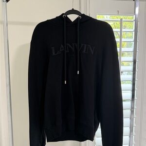 Lanvin Black Hoodie